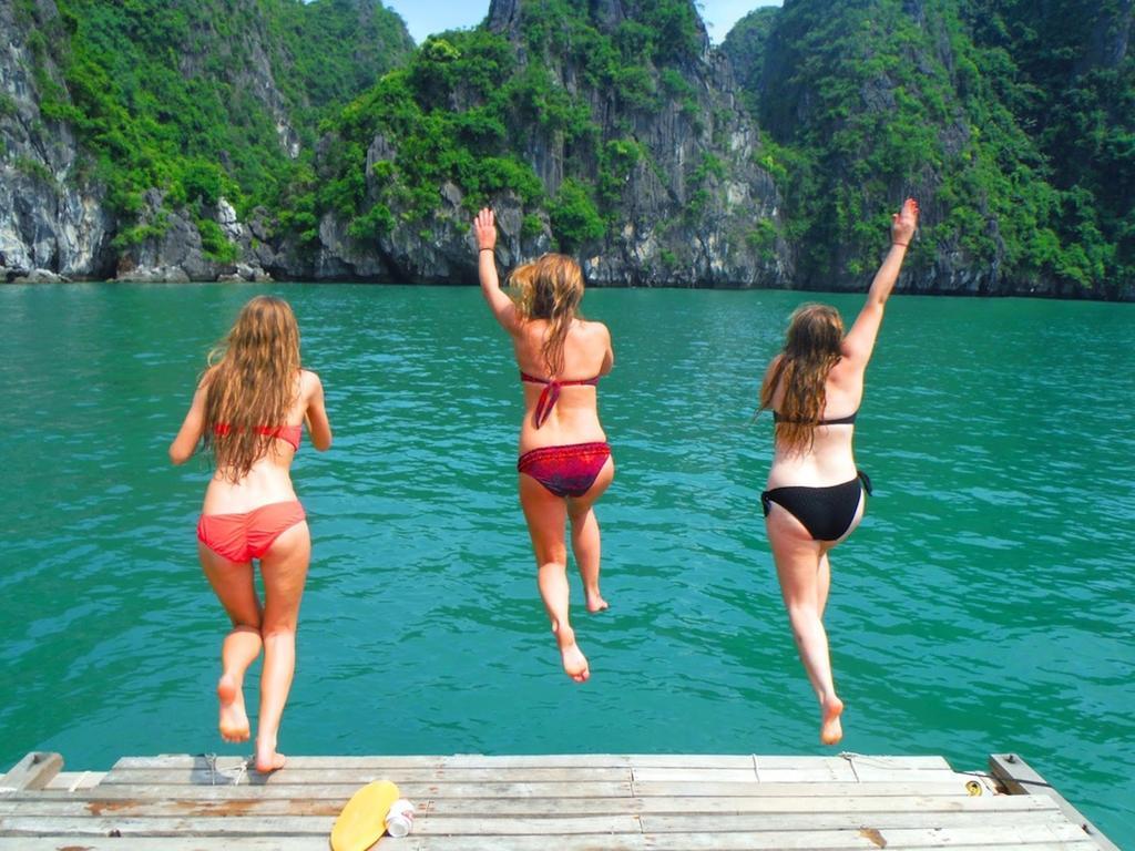 Golden Star Cruise Hotel Nan Giang ภายนอก รูปภาพ